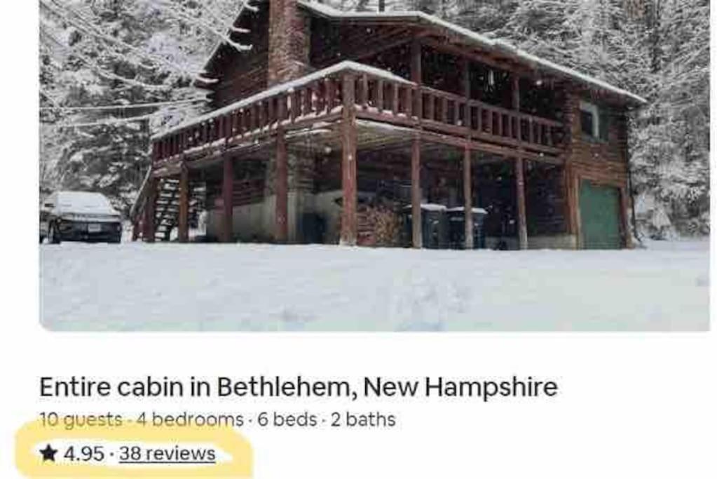 בת'להם Family-Focused & Pet-Friendly Log Cabin With 4Br 2Ba Sleeps 10 מראה חיצוני תמונה